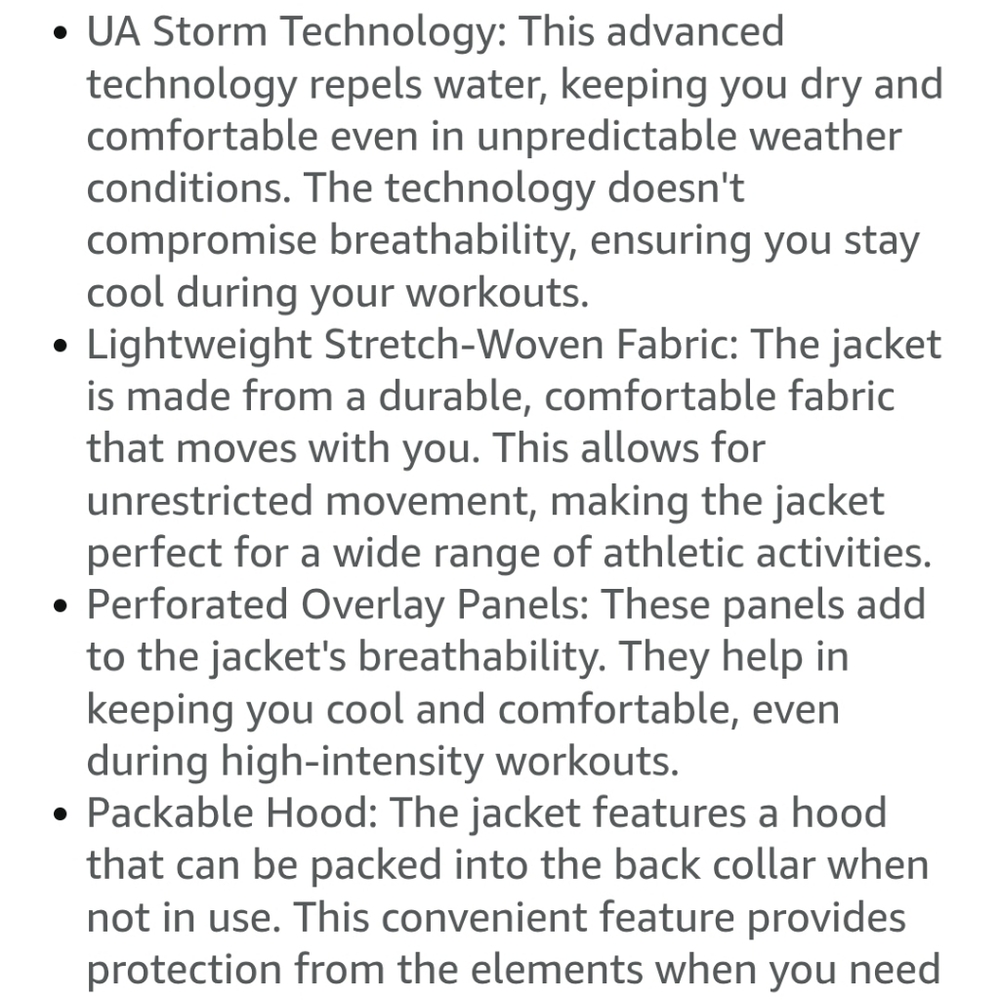 Under Armour Squad 3.0 Warmup women's stretch woven active jacket - Picture 10 of 11